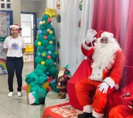 CHEGADA DE PAPAI NOEL - CMEI REGIONAL SILVESTRE