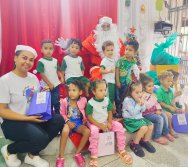 CHEGADA DE PAPAI NOEL - CMEI REGIONAL SILVESTRE