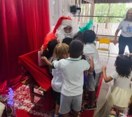 CHEGADA DE PAPAI NOEL - CMEI REGIONAL SILVESTRE