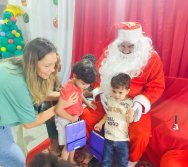 CHEGADA DE PAPAI NOEL - CMEI REGIONAL SILVESTRE