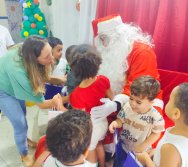 CHEGADA DE PAPAI NOEL - CMEI REGIONAL SILVESTRE