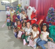 CHEGADA DE PAPAI NOEL - CMEI REGIONAL SILVESTRE