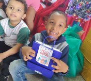 CHEGADA DE PAPAI NOEL - CMEI REGIONAL SILVESTRE