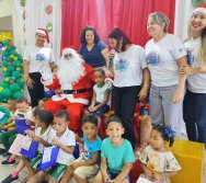 CHEGADA DE PAPAI NOEL - CMEI REGIONAL SILVESTRE