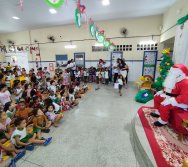 CHEGADA DE PAPAI NOEL - CMEI REGIONAL SILVESTRE