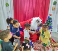 CHEGADA DE PAPAI NOEL - CMEI REGIONAL SILVESTRE