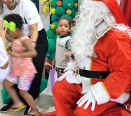CHEGADA DE PAPAI NOEL - CMEI REGIONAL SILVESTRE