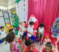 CHEGADA DE PAPAI NOEL - CMEI REGIONAL SILVESTRE