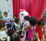 CHEGADA DE PAPAI NOEL - CMEI REGIONAL SILVESTRE