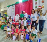 CHEGADA DE PAPAI NOEL - CMEI REGIONAL SILVESTRE