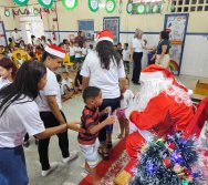 CHEGADA DE PAPAI NOEL - CMEI REGIONAL SILVESTRE