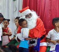 CHEGADA DE PAPAI NOEL - CMEI REGIONAL SILVESTRE