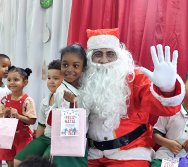 CHEGADA DE PAPAI NOEL - CMEI REGIONAL SILVESTRE