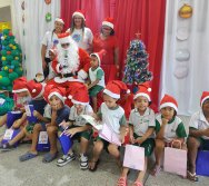 CHEGADA DE PAPAI NOEL - CMEI REGIONAL SILVESTRE