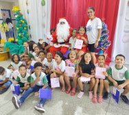 CHEGADA DE PAPAI NOEL - CMEI REGIONAL SILVESTRE