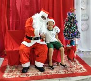 CHEGADA DE PAPAI NOEL - CMEI REGIONAL SILVESTRE