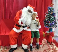 CHEGADA DE PAPAI NOEL - CMEI REGIONAL SILVESTRE
