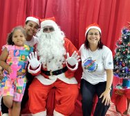 CHEGADA DE PAPAI NOEL - CMEI REGIONAL SILVESTRE
