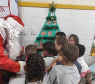 CHEGADA DE PAPAI NOEL - CMEI REGIONAL SILVESTRE