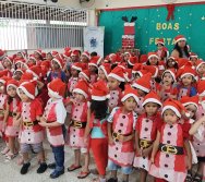 CHEGADA DE PAPAI NOEL - CMEI VERA CALMON
