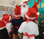 CHEGADA DE PAPAI NOEL - CMEI VERA CALMON