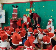 CHEGADA DE PAPAI NOEL - CMEI VERA CALMON