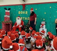 CHEGADA DE PAPAI NOEL - CMEI VERA CALMON