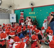 CHEGADA DE PAPAI NOEL - CMEI VERA CALMON