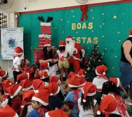 CHEGADA DE PAPAI NOEL - CMEI VERA CALMON