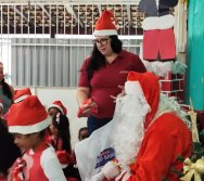 CHEGADA DE PAPAI NOEL - CMEI VERA CALMON