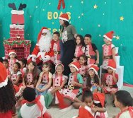 CHEGADA DE PAPAI NOEL - CMEI VERA CALMON