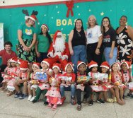 CHEGADA DE PAPAI NOEL - CMEI VERA CALMON