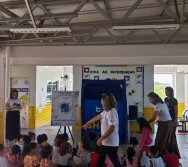 LANÇAMENTO - PROJETO COLORIR SUSTENTÁVEL - CMEITI MARIA MADALENA - CAMPINHO DA SERRA I