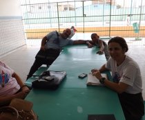 VISITA DA EQUIPE AS ESCOLAS QUE PARTICIPARÃO DO PC3E - PROGRAMA DE USO CONSCIENTE DE ENERGIA ELÉTRICA NAS ESCOLAS.