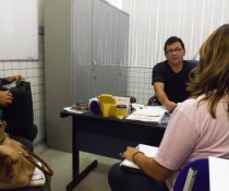 VISITA DA EQUIPE AS ESCOLAS QUE PARTICIPARÃO DO PC3E - PROGRAMA DE USO CONSCIENTE DE ENERGIA ELÉTRICA NAS ESCOLAS.