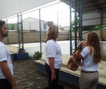 VISITA A ESCOLA UMEF EDSON TAVARES EM VILA VELHA - INTENÇÃO DE PARCERIA PC3E