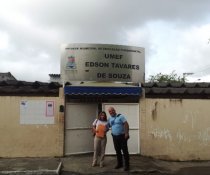 VISITA A ESCOLA UMEF EDSON TAVARES EM VILA VELHA - INTENÇÃO DE PARCERIA PC3E