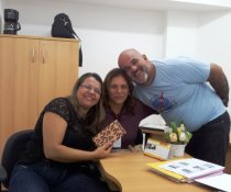 REUNIÃO NA SEMED COM SRA. SILVANIA - RESPONSÁVEL PELOS PROJETOS ESPECIAIS DA PMVV