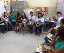 REUNIÃO DE SENSIBILIZAÇÃO E PLANEJAMENTO COM PROFESSORES DO CEMEI CORA CORALINA