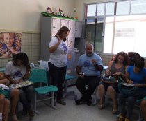 REUNIÃO DE SENSIBILIZAÇÃO E PLANEJAMENTO COM PROFESSORES DO CEMEI CORA CORALINA