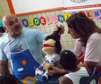 COLORIR SUSTENTÁVEL NO CMEI CORA CORALINA - RES. TUBARÃO - SERRA - ES