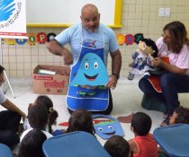 COLORIR SUSTENTÁVEL NO CMEI CORA CORALINA - RES. TUBARÃO - SERRA - ES