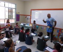 COLORIR SUSTENTÁVEL NO CMEI CORA CORALINA - RES. TUBARÃO - SERRA - ES