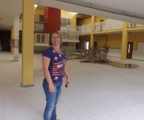 SENSIBILIZAÇÃO A DIREÇÃO E AO CORPO TÉCNICO DA ESCOLA TEOTÔNIO B. VILELA - PROJETO COLORIR SUSTENTÁVEL - IMADESA