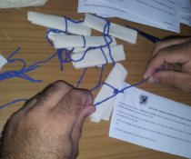 CURSO DE APRIMORAMENTO DE PROFESSORES - CMEI CORA CORALINA - ATIVIDADE COLCHA DE RETALHOS