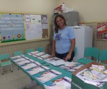 CURSO DE APRIMORAMENTO DE PROFESSORES - CMEI CORA CORALINA - ATIVIDADE COLCHA DE RETALHOS