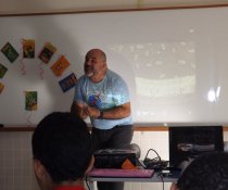 PARTICIPAÇÃO NO CAFÉ LITERÁRIO DA EMEF JONAS FARIAS - NOVA CARAPINA I - SERRA