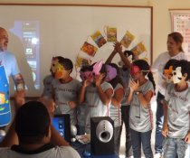 PARTICIPAÇÃO NO CAFÉ LITERÁRIO DA EMEF JONAS FARIAS - NOVA CARAPINA I - SERRA