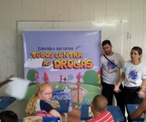 SENSIBILIZAÇÃO AOS ALUNOS DOS 5º E 6º ANOS PARA IMPLANTAÇÃO DO COLORIR SUSTENTÁVEL - CARIACICA