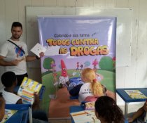 SENSIBILIZAÇÃO AOS ALUNOS DOS 5º E 6º ANOS PARA IMPLANTAÇÃO DO COLORIR SUSTENTÁVEL - CARIACICA